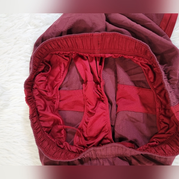 Nike Women's Burgundy Athletic Shorts - Picture 5 of 8